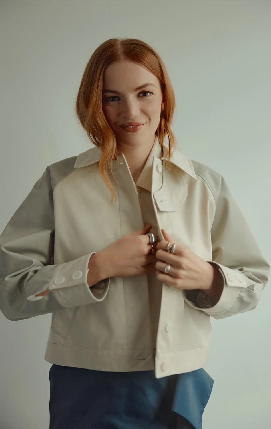 Top & Skirt: Self-Portrait // Jacket: SANDRO // Shoes: Ami Paris // Rings: (from right to left) EDBLAD, AKVA